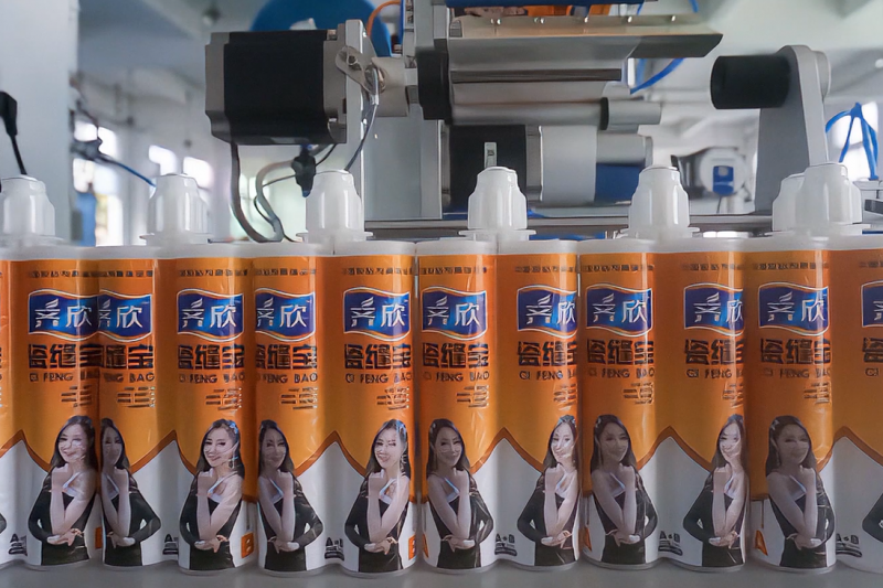 BK-616C 美缝剂半自动贴标机视频